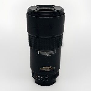 Nikon ED AF Nikkor 180mm f/2.8D IF-ED Telephoto Prime Lens W/ Caps
